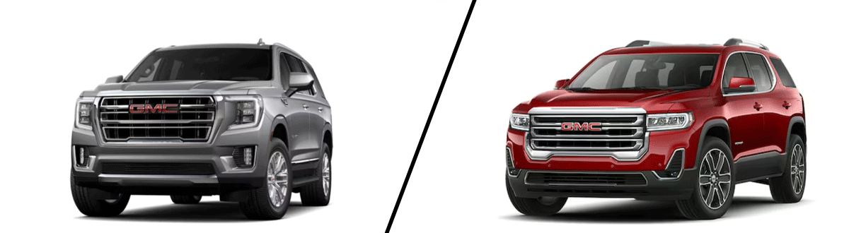2023 GMC Yukon vs 2023 GMC Acadia